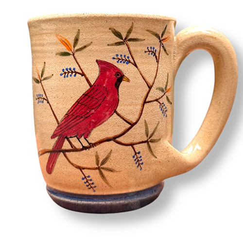 Winton & Rosa Eugene Painted Bird Mug DP5780